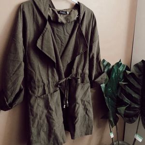 Light weight trench coat